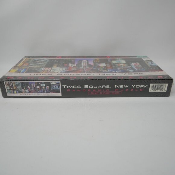 Times Square New York Panoramic Puzzle 750 Pieces Over 3' Wide Buffalo Games NIB - Picture 2 of 5